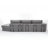 Preez Folding Convertible Upholstered Sleeper Sectional Sofa-111681517