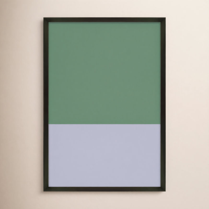 Color Studies 4 Print by Romina Gadler, 20" H x 14" W x 1.25" D, Black Framed Paper