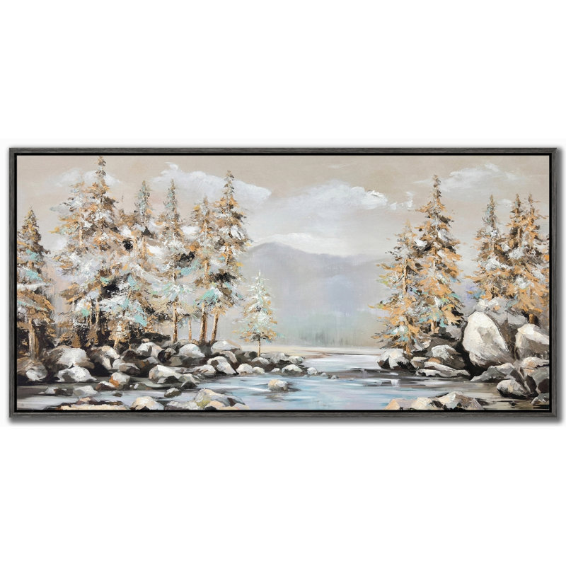 Tranquil Pines Canvas Wall Art