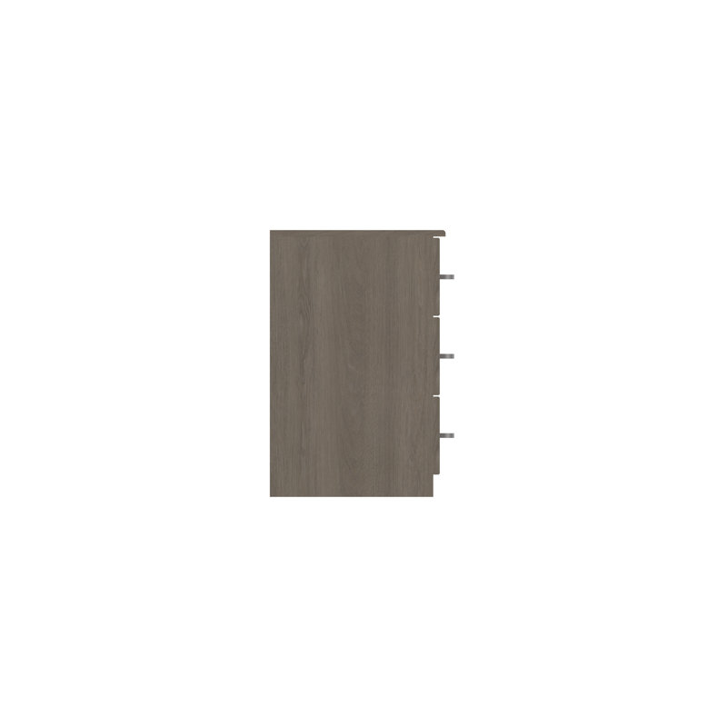 Bushnell 38.3cm W Manufactured Wood Bedside Table, Grey