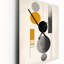 Minimal Circular Illustration géométrique VII - Très grandes horloges murales géométriques modernes-99633194