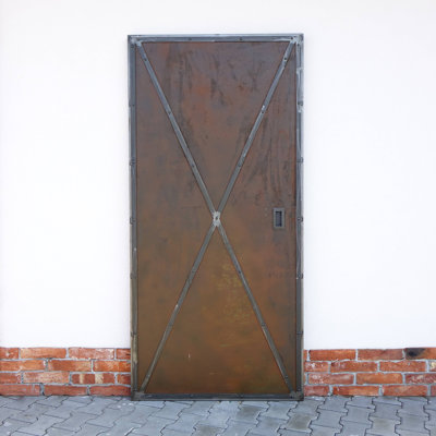 Minnick Steel Front Door