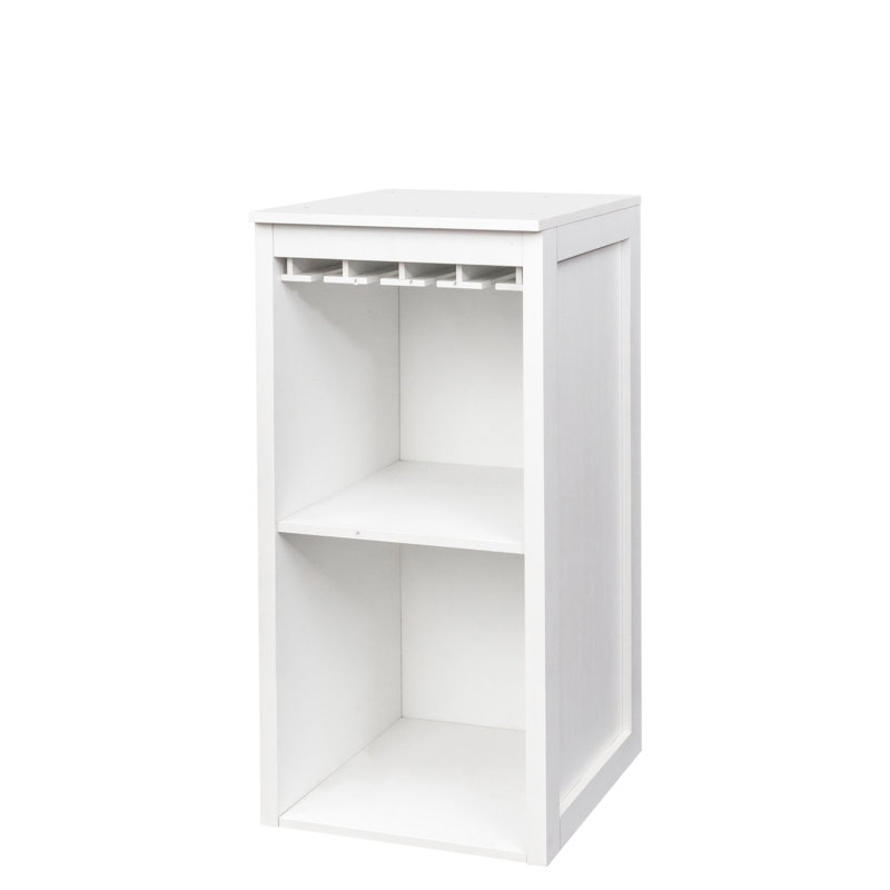 Grande armoire pour la salle à manger - Rangez le vin et le décor blanc avec des tablettes supplémentaires pour une chambre à coucher soignée