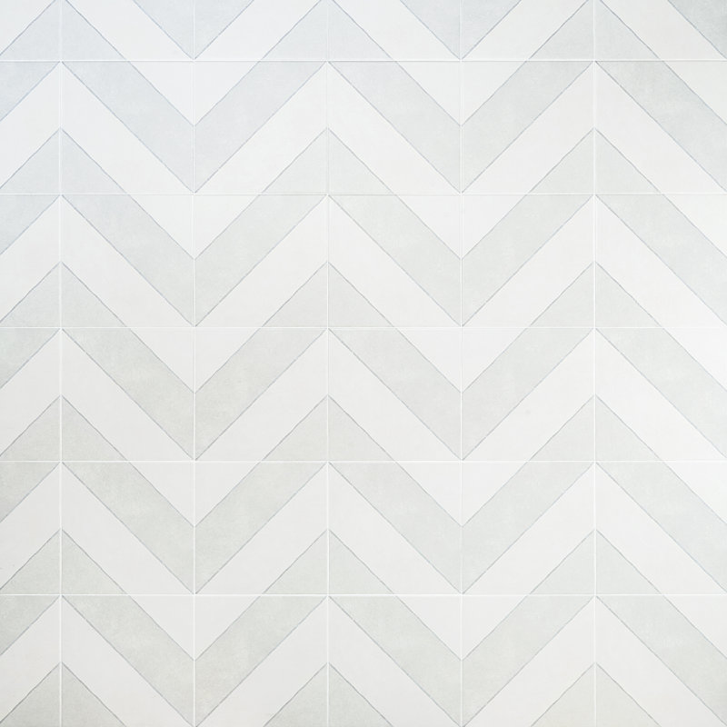 Ava Diagonal 9" x 9" Porcelain Tile (10.76 sq. ft./ Case), Gray