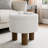 Joddie 18.9" Round Boucle Upholstered Storage Ottoman-1226172853