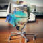 Coussin Rocky Beach avec turquoise-30720392-30720395
