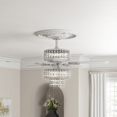 Parma 52'' Ceiling Fan with Light Kit