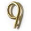 Numéro de maison à fixation flottante en aluminium H 5 po-69292982-64013438