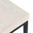 Brayton Square Wood End Table White Wash