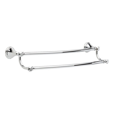 Accessoire de quincaillerie de salle de bain à fixation murale double 24 po Cassidy