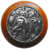 Antique Pewter/Cherry Wood