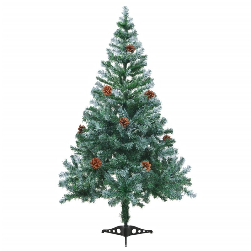 Frosted Christmas Tree Christmas Display Tree with LEDs and Ball Set