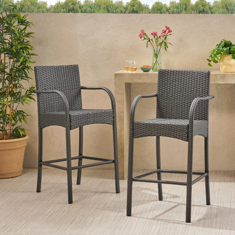 CHAISE DE TABOURET DE CASCada KD, Gris