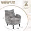 Chaise avec accoudoirs rembourrés 30,3 po-1450831386