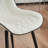 Modern Dining Chairs Faux Leather Upholstered Kitchen Chairs Side Chair With Metal Legs-117655410