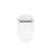 Smart Toilet With Built-In Heated Seat, One Piece Elongated Modern Toilet With Adjustable Temp Heated Seat, Auto Flush,  Dual Flush Toilet 1/1.28 GPF, Foot Sensor Flush, White Night Light,Knob Control