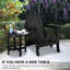 Table d'appoint en plastique Jeyren-2010640806