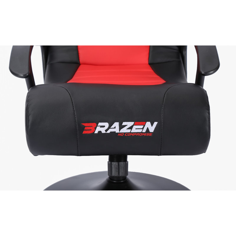 BraZen Stag 2.1 Bluetooth Surround Sound Gaming Chair - Red