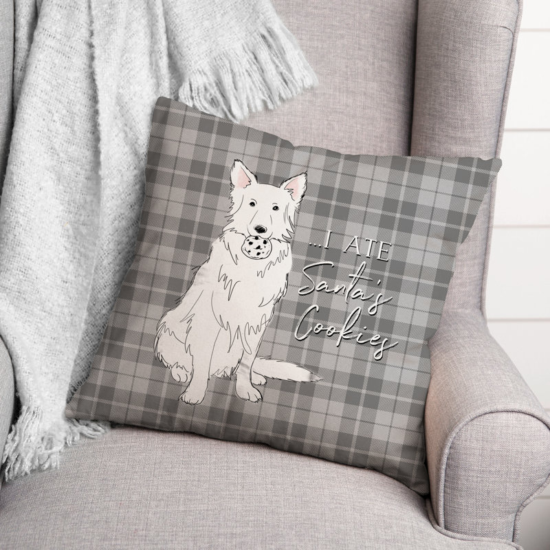 Plaid Throw Pillow