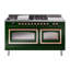 ILVE Nostalgie II Noblesse 60 in Dual Fuel Range 7 Burner, Griddle, Frenchtop-939345228-939345233