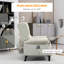 Fauteuil inclinable vibrant de massage pour le salon avec chaleur-218860174