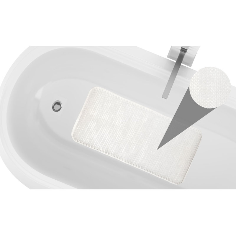 Jamarl Non-Slip Bath Mat, Clear
