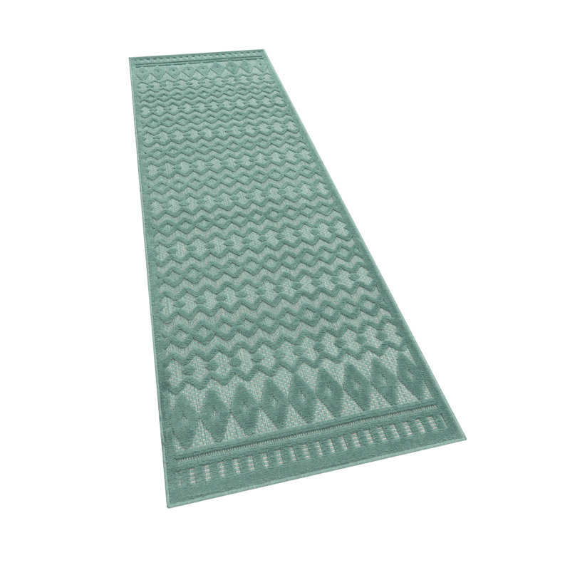 Horsforth Solid Colour Indoor / Outdoor Area Rug, Runner 80 x 250 cm