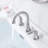 Widespread 2-handle Bathroom Faucet with Drain Assembly-80810849