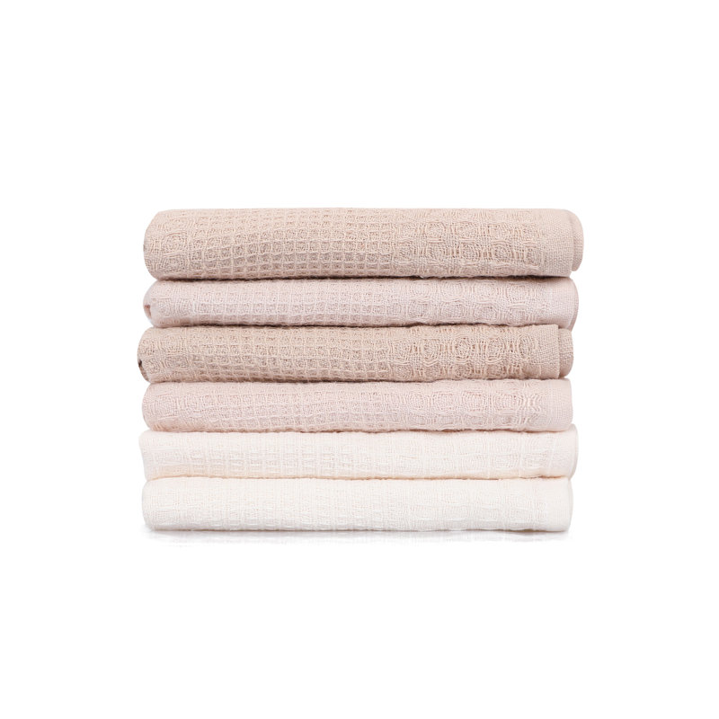 Ensemble de serviettes essuie-mains 100% coton 3 pièces Pamphile