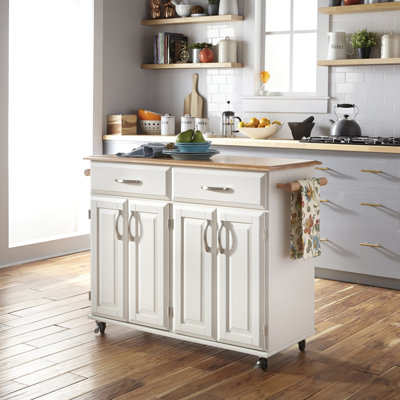 Hamilton 48.75 " W Kitchen Cart