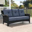 184.9cm Wide Patio Sofa with Cushions-885373744-885373751