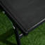 Chaise longue d'extérieur Outsunny, ensemble de 2 pièces avec roulettes et 5 positions réglables pour le patio, la plage, la cour, la piscine, noir