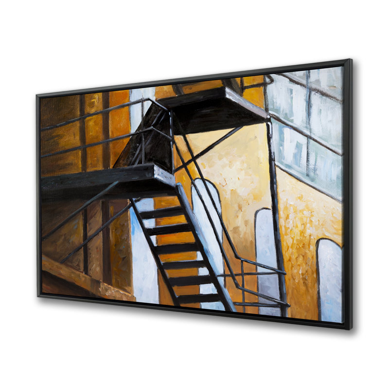 Art sur toile encadrée noire