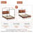 Upholstered Metal Canopy Bed-862300150-856990018