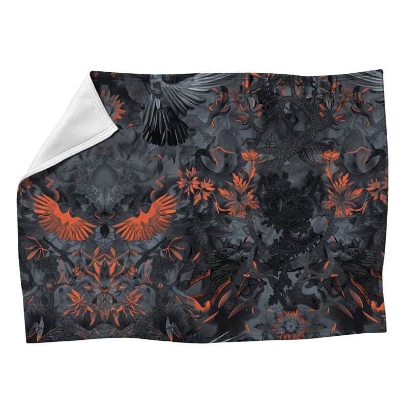 Mythical Creatures Fantasy Throw Blanket, Lit simple