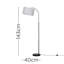 Domani 143cm Gloss Arched Floor Lamp-1689829492
