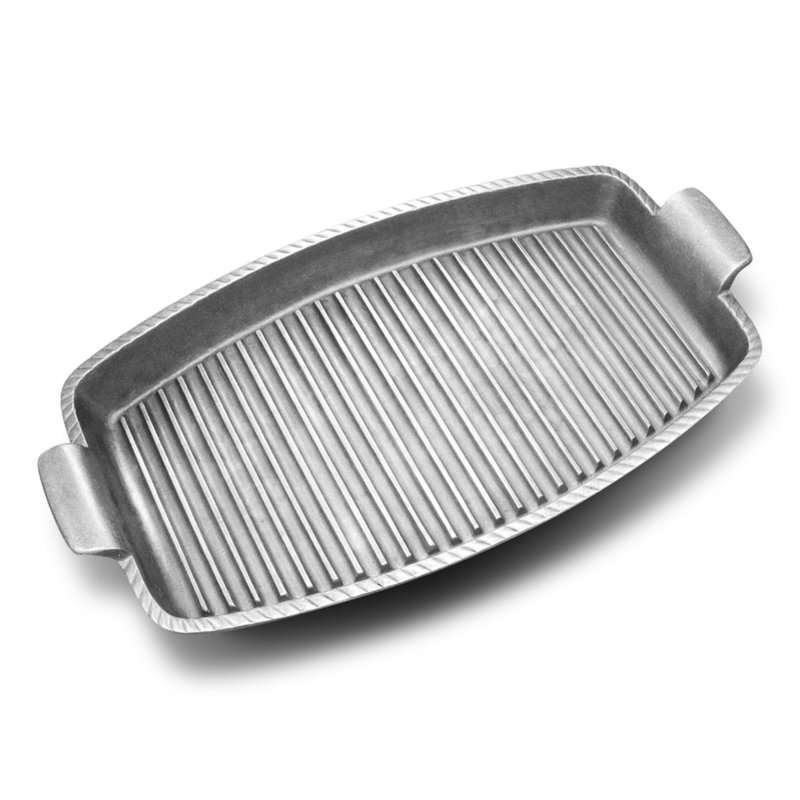 Poêle à griller avec poignées Wilton Armetale Gourmet, 18,25 po