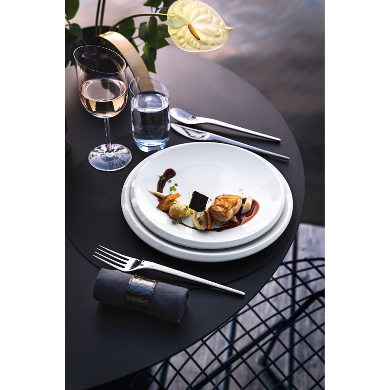 Newmoon 5 Piece Stainless Steel Flatware Set, Service for 1