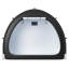 Tente de rangement imperméable en forme de ventilateur pour 4 à 5 vélos, double imperméable, avec revêtement argenté 210D, plateau arqué, structure renforcée, stabilité à plusieurs points, légère, portable, assemblage rapide, noir