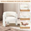 Modern Upholstered Barrel Armchair-1507269954