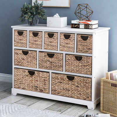 Collett Solid Wood 100 cm W Chest of 10 Drawers