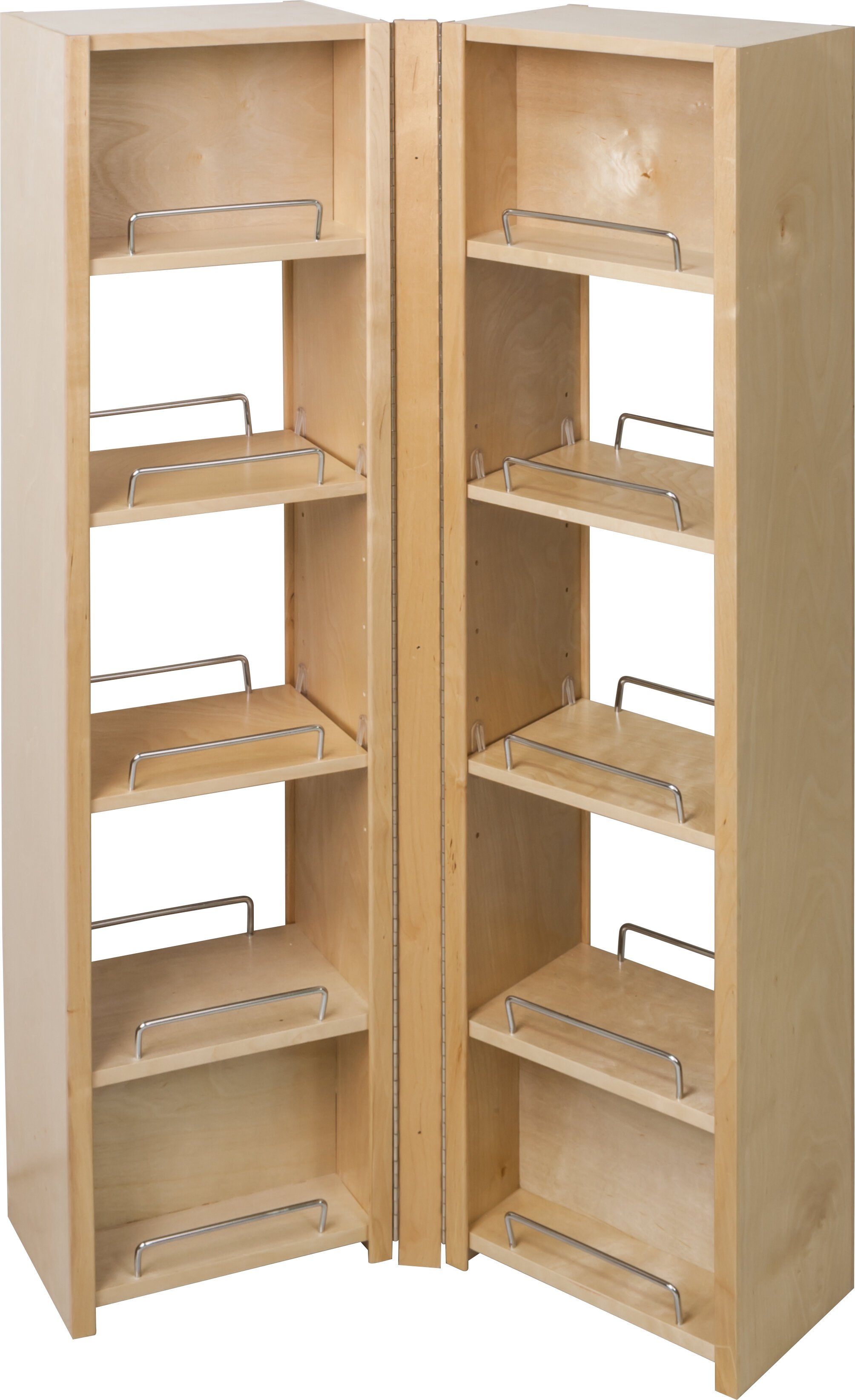 Solid-Bottom Pull-Out Pantry Unit