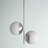 Yearby 2-Light Dimmable Globe Chandelier-113951776-113951782