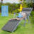 Fittleton Outdoor Metal Chaise Lounge