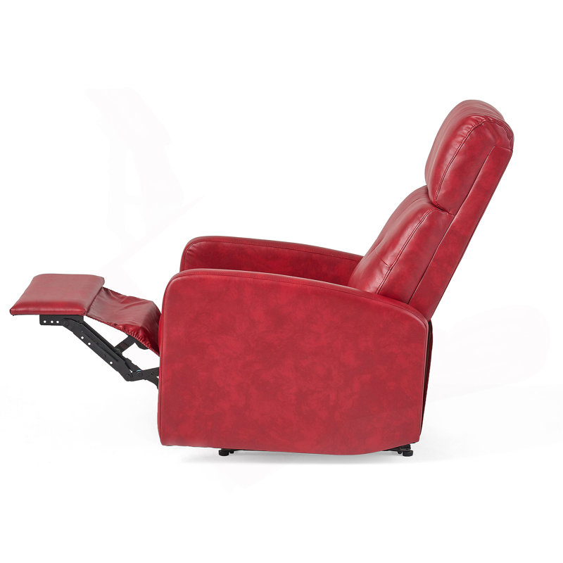 Fauteuil inclinable, Rouge