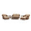 Cayman Outdoor 8 - Piece Conversation Set