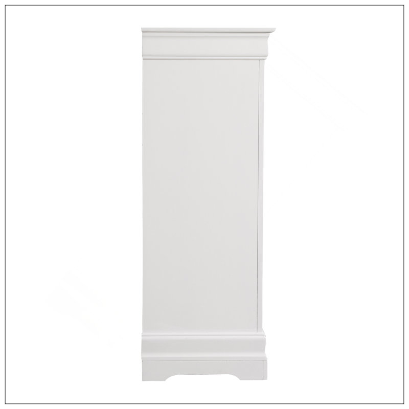 Commode Louis Phillipe, blanc, Blanc