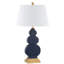 Lampe de table en céramique / résine 29 po Hersom-28849598