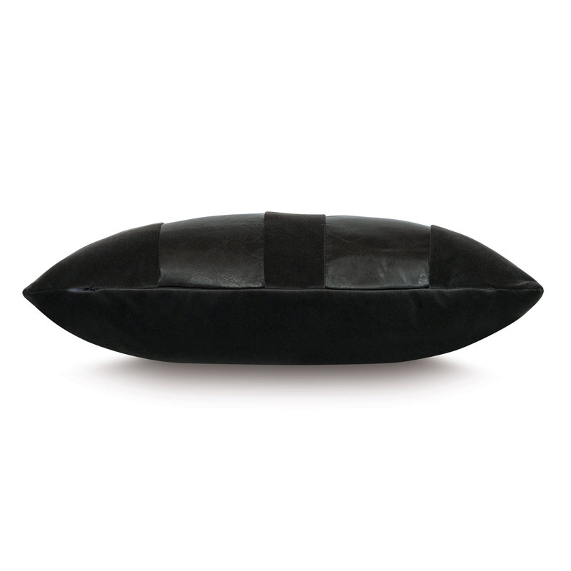 Oriel Striped Throw Pillow, Charcoal