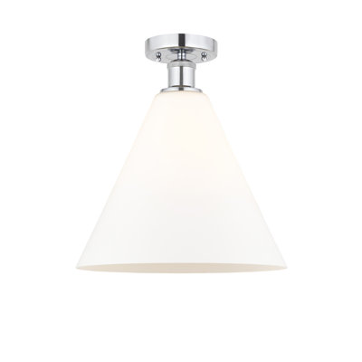 Yohannes Glass Semi Flush Mount